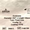 ARGON MEDICAL REF 395613, Guidewire Diameter .032" FIXED CORE GUIDEWIRE, EXP 2027