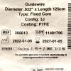 ARGON MEDICAL REF 395613, Guidewire Diameter .032" FIXED CORE GUIDEWIRE, EXP 2027