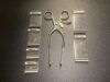 SYMMETRY SURGICAL 50-8015 Garrett Peripheral Vascular Retractor Set