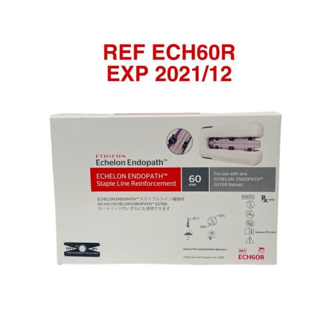 ETHICON REF ECH60R ECHELON ENDOPATH Staple Line Reinforcement 60mm ,EXP 2021/12