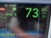 GE Dash 4000,(CO2 IBP NBP ECG T/CO SPO2 PRINT) W/ Patient Leads ~ Monitor