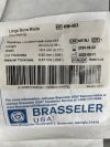 BRASSELER KM-453 Large bone blade, oscillating, 60mm x 19.5mm, 0.92mm cut thickness, 0.61mm material thickness