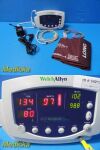 WELCH ALLYN 53NTO Spot Vitals  W/ New Battery, Leads & Power Supply~ Monitor