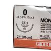 ETHICON REF Y340H, MONOCRYL Poliglecaprone 25 violet monofilament absorbable suture, EXP 2028-01