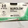 ETHICON REF C542D, NUROLON* Nylon Suture BLACK BRAIDED, EXP 2026-07