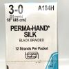 ETHICON REF A184H, PERMA-HAND* SILK BLACK BRAIDED, EXP 2027-01