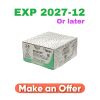 ETHICON REF 1663H, ETHILON Polyamide 6 black monofilament non-absorbable suture, EXP 2027-12
