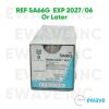 ETHICON REF SA66G PERMA-HAND SILK SUTURE, 0 (3.5 Ph. Eur.), (12/BOX) ,EXP 2027/06 Or Later