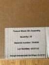 HOLOGIC 504080 tomcat waste bin assembly