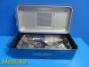 DEPUY Jarit J&J Anspach PROFESSIONAL Bone Harvest Accessory Instruments W/Case