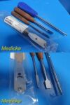 DEPUY Jarit J&J Anspach PROFESSIONAL Bone Harvest Accessory Instruments W/Case