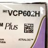 ETHICON REF VCP602H, Coated VICRYL Plus Antibacterial Polyglactin 910 Irgacare MP violet braided absorbable suture, EXP 2028-04