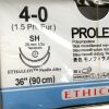 ETHICON REF 8521H, PROLENE Polypropylene blue monofilament non-absorbable suture, EXP 2027-11