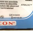 ETHICON REF 8523H, PROLENE Polypropylene blue monofilament non-absorbable suture, EXP 2027-02