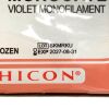 ETHICON REF Y333H, MONOCRYL* (Poliglecaprone 25) Suture VIOLET MONOFILAMENT, EXP 2027-08