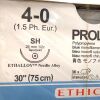 ETHICON REF 8831H, PROLENE Polypropylene blue monofilament non-absorbable suture, EXP 2027-09