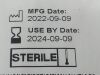 BENTEC Medical Silicone T-Tubes (Sterile), 6 Fr. SU130-1216  Exp.2024-09  (J9/K29) Silicone T-Tube
