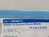 MEDTRONIC RAD 12 Curved Sinus Blade  1884012  Exp.2024-07  (K29) RAD 12 Curved Sinus Blade
