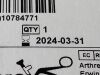 ARTHREX BioComposite Interference Screw AR-5028C-09  Exp.2024-03  (K1) BioComposite Interference Screw