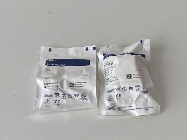 COVIDIEN Shiley Tracheostomy Tube Cuffed 4DFEN Exp.2023-09  (K1) Shiley Tracheostomy Tube Cuffed