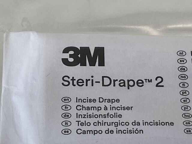 3M Lot of 29 Steri-Drape 2  2050  Exp.2027-03 to 2028-03  (K16/K31) Steri-Drape 2