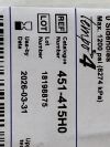 CORDIS Lot of 10 Ber II  451-415H0   Exp.2026-03  (Z1) Ber II