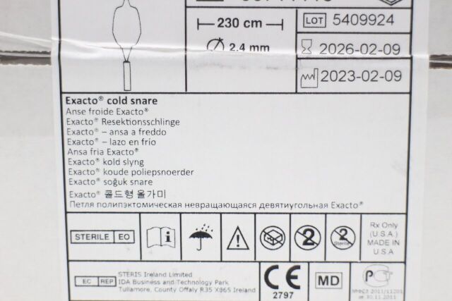 STERIS 00711115 | | Box of 10 | Exacto cold snare