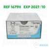 ETHICON REF 1679H PERMA-HAND ™ SILK 3-0 (2 Ph. Eur.) PS-2 , (36/BOX), EXP 2027/10