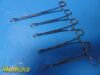 V. MUELLER 5X V.Mueller, Miltex, Pilling Assorted Ballenger/ Foerster Sponge Forceps