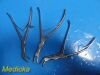 SKLAR Lot of 3  Orthopedic Bone Ronguer Forceps; Angled