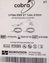 NEUROVISION LTE7003PS Cobra 3-Plate EMG ET Tube 6mm