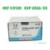 ETHICON REF C012D PERMA-HAND* SILK SUTURE 2-0 (3.0 metric) 18" (45 cm) , (12/BOX), EXP 2026/03
