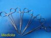 PILLING 8X  Weck V.Mueller Konig Lawton Jarit Assorted Hemostatic Forceps