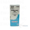 ETHICON REF A185H PERMA-HAND* SILK SUTURE 2-0 A185H (3.0 metric) 18" (45 cm), EXP 2026/03