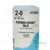 ETHICON REF A185H PERMA-HAND* SILK SUTURE 2-0 A185H (3.0 metric) 18" (45 cm), EXP 2026/03