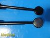 ZOLL 8011013901 Sterilzable Pediatric Zoll 8011-0139-01 Sterializable Internal Handles W/ Paddles