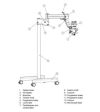 ECLERIS OM-200 FLOOR STAND Microscope