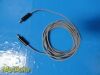 OLSEN Symmetry Monopolar ESU Cable Ref 90006; 10-ft Banana Connector