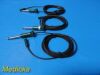 PILLING 3x  Surgical Unipolar High Frequency Bovie Instrument Cable; 10-ft