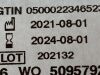 SMITH & NEPHEW Lot of 2 Allevyn GenTle Border  66800506  Exp.2024-08  (K35) Allevyn GenTle Border