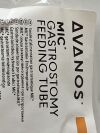 AVANOS MIC Gastrostomy Feeding Tube  0100-24  Exp.2024-07  (K24) MIC Gastrostomy Feeding Tube