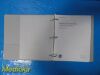 GE HEALTHCARE GE InstaTrak 3500 Plus System Operations Manual Bundle (ENT, Cranial etc)
