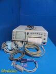 GE/COROMETRICS GE 250 Series 259A,W/ Event Clicker, Transducers & Leads ~ Fetal Monitor