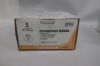 ETHICON D9533 Ethibond Excel Non-Absorbable Braided Coated Polyester Suture, Size 5, 30 in. Length, MO-6 Needle