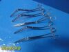 APPLIED MEDICAL Applied Med V.Muller Jarit Assorted Abdominal Vascular Surgery Forceps Set