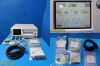 GE/COROMETRICS GE 259C ,W/ 02 Transducers, NBP & SPO2 Leads, Masimo~ Maternal Fetal Monitor