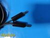 UNBRANDED (Codman) High Frequency (HF) Cord; 10-ft Length (Lot of 2)