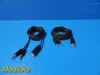 UNBRANDED (Codman) High Frequency (HF) Cord; 10-ft Length (Lot of 2)