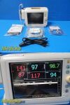 PHILIPS VS3 Sure Signs 863073 Spot  (SPO2,TEMP,NBP) W/ Leads~ Vitals Monitor