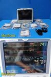 GE Dash 5000, (CO2 IPB NBP ECG SpO2 TEMP CO), Masimo SpO2 ~  Patient Monitor